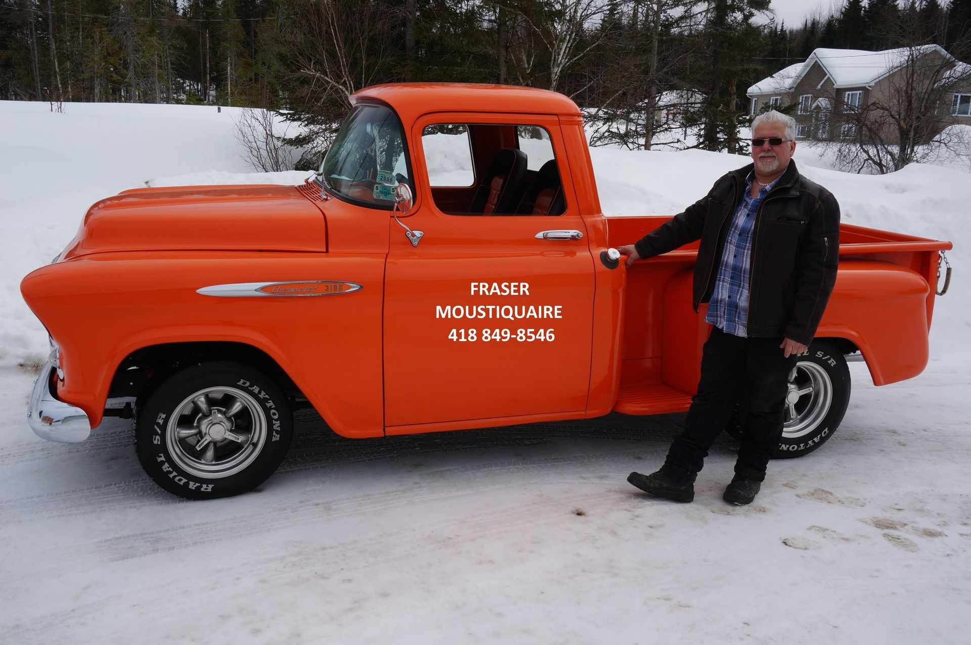 Fraser Moustiquaire Quebec Camion